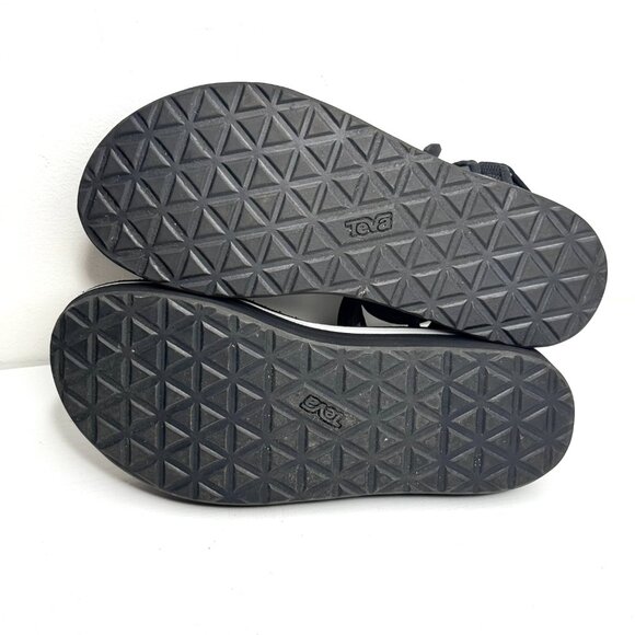 Teva Platform Flatform Universal Strappy Casual Sandals Womens US 10 EU 41 Black - Picture 7 of 8